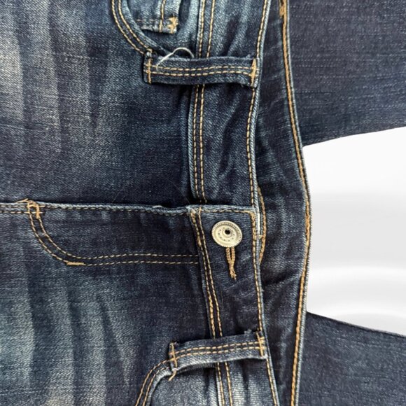 Girls Member’s Mark Skinny Jeans Size 6/6X | Dark Wash Stretch Denim Pants - Picture 4 of 5